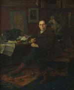 Albert Wolff in His Study